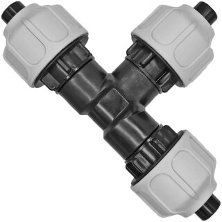 Klemmverbinder BDFast für Poolschlauch T-Stück (i-i-i) Innen Ø Schlauch 38mm