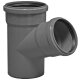 HT-Fittings für Abflußrohrsystem aus PP > Abzweig DN 75/75 45°
