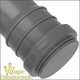 HT Abflußrohr-System > Muffen-Stopfen DN125 Rohr Außendurchmesser 125mm Kanalrohr Abwasser Abflußleitung Lüftung Kunststoff grau Endstück Deckel Kappe Blind Verschluß Abschluß