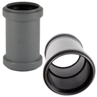 HT Abflußrohr-System > Doppelmuffe