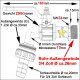 VOLLER DURCHLASS! Auslaufventil für IBC Container Regen Wasser Tank Adapter