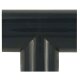 Klebefitting aus Kunststoff PVC, T-Stück, 40mm, Für Rohr-Außendurchmesser 40mm, zum Verkleben, Trinkwasser geeignet, Druck 16 Bar, Abzweig 2-Wege Verteiler