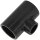 Klebefitting aus Kunststoff PVC, T-Stück reduziert, 50x20mm, Für Rohr-Außendurchmesser 50x20mm, zum Verkleben, Trinkwasser geeignet, Druck 16 Bar, Mittenabgang auf 20mm reduziert