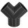 Klebe-Fittings aus Kunststoff (PVC) > Y-Stück (i-i-i)