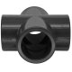Klebefitting Kunststoff PVC, Kreuzstück