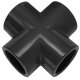 Klebe-Fittings aus Kunststoff (PVC) > Kreuz-Stück...