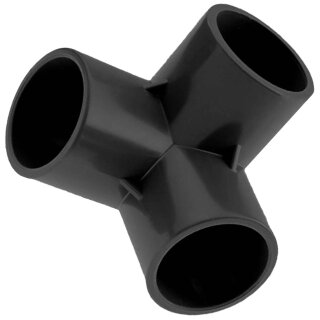 Klebefitting Kunststoff PVC, Winkelverteiler