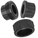 Klebefitting Kunststoff PVC, Verschraubung