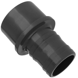 Klebefittings aus PVC-U > Einsteck Stutzen mit Außen Klebe Ende 20mm Außendurchmesser zum Verkleben Schlauch Tülle AußenØ 10mm Anschluß Stück PN16 Verbinder Kupplung Adapter