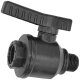 Gewinde-Fittings aus Kunststoff > Kugelhahn mit...