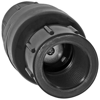 Gewinde-Fittings aus Kunststoff > Rückschlagventil mit Innengewinde (IG-IG) 1 Zoll