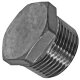 3/4 Zoll Gewinde-Fittings aus Edelstahl Stopfen Sechskant...