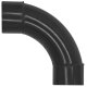 Klebefitting aus Kunststoff PVC, Bogen 90 Grad, 40mm, Für Rohr-Außendurchmesser 40mm, zum Verkleben, Trinkwasser geeignet, Druck 16 Bar