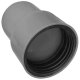 HT Abflußrohr-System > Anschlußstück DN75 von Gußrohr Metallrohr, mit Innendurchmesser 110mm Aufnahme für Gummimanschette Innendurchmesser 75mm, mit Steck-Ende für Rohrmuffe DN75, Abwasser Kunststoff