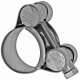 Gelenkbolzenschellen Edelstahl  17-19mm 5 Stück