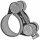 Gelenkbolzenschellen Edelstahl  36-39mm 2 Stück