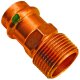 Pressfittings für Kupferrohr > Übergang mit Außengewinde 2211 (i-AG) 42 mm x 1 1/4 Zoll