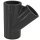 Klebefittings aus PVC-U > T Stück 45° Grad Abzweig für 25mm Rohr Außendurchmesser i-i-i 3 Muffen zum Verkleben Druck PN16 Bar Verteiler Kupplung Anschluss Verbinder