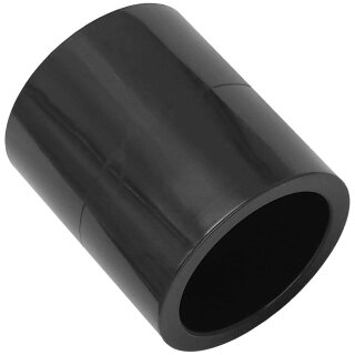 Klebefittings aus PVC-U > Doppelmuffe für 63mm Rohr Außendurchmesser i-i 2 Muffen zum Verkleben Druck PN16 Bar Anschluss Verbinder Stück Kupplung Hülse