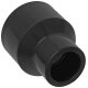 Klebefittings aus PVC-U > Reduziermuffe für 63 auf 25mm Rohr Außendurchmesser i-i 2 Muffen zum Verkleben Druck PN16 Bar Verbinder Stück Kupplung Reduzierung Adapter