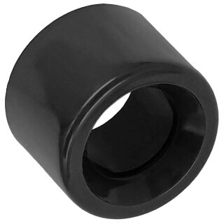 Klebefitting aus Kunststoff PVC, Absatznippel 63x50mm, Mit Einsteck-Ende Stutzen Außendurchmesser 63mm, zum Verkleben, Trinkwasser geeignet, Druck 16 Bar, Reduzierung Stück