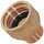 Gewinde-Fitting aus Messing > Muffennippel mit Innengewinde mit Dichtung und Außengewinde reduzierend (IG-AGr.r.) 1 1/2 Zoll Rohr-Innengewinde mit 1 1/4 Zoll Rohr-Außengewinde