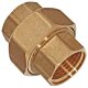 Gewinde-Fitting aus Messing > Verschraubung flach...
