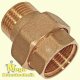 Gewinde-Fitting aus Messing > Verschraubung flach...