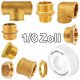 1/8 Zoll Gewinde-Fittings aus Messing