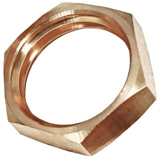 1/8 Zoll Gewinde-Fittings aus Messing Rohrmutter IG 1/8 Zoll