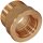 3/8 Zoll Gewinde-Fittings aus Messing Doppelnippel IG reduziert x AG 3/8 Zoll auf 1/2 Zoll