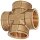 1/2 Zoll Gewinde-Fittings aus Messing Kreuzstück 1/2 Zoll