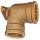 3/4 Zoll Gewinde-Fittings aus Messing Wandscheibe 90 Grad 3/4 Zoll