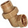 3/4 Zoll Gewinde-Fittings aus Messing Winkelverschr. flachd. IG x AG 3/4 Zoll