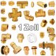 1 Zoll Gewinde-Fittings aus Messing