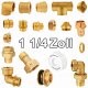 1 1/4 Zoll Gewinde-Fittings aus Messing