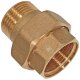 1 1/4 Zoll Gewinde-Fittings aus Messing Verschraubung...