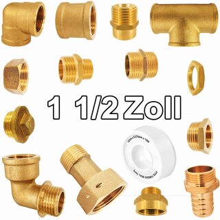 1 1/2 Zoll Gewinde-Fittings aus Messing