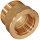 1 1/2 Zoll Gewinde-Fittings aus Messing Doppelnippel IG reduziert x AG 1 1/2 Zoll auf 2 Zoll