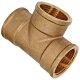 2 Zoll Gewinde-Fittings aus Messing T-Stück IG x IG...
