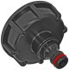 IBC Tank S60x6 Anschluß Adapter mit Stecker...