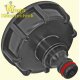 IBC Tank S60x6 Anschluß Adapter mit Stecker für Gardena Buchse