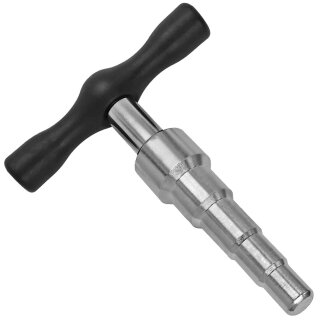 MegaHaustechnik Kalibriererdorn aus Metall für Mehrschichtverbundrohr 16x2 + 20x2 + 25x2,5 + 26x3 + 32x3 mm Rohr-Außendurchmesser x Wandstärke entspricht Rohr-Innendurchmesser 12 16 20 26 mm