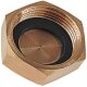 Gewinde-Fitting aus Messing > Kappe mit Innengewinde...