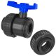 Gewinde-Fittings aus Kunststoff > PVC Kugelhahn mit...