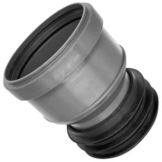 HT-Fittings für Abflußrohrsystem > Steckmuffe zentrisch DN 110/110