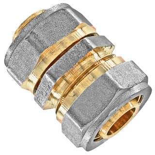 Schraubfitting für Mehrschichtverbundrohr > Kupplung (i-i)  Für 16 x 2mm Rohr-AussenØ x Wandstärke