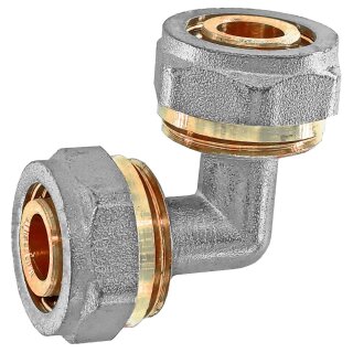 Schraubfitting für Mehrschichtverbundrohr > Winkel 90 Grad (i-i) Für 32x3 Rohr-AussenØ x Wandstärke