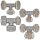 Schraubfitting für Mehrschichtverbundrohr > T-Stück (i-i-i) Für 26mm x 16mm x 20mm Rohr-AussenØ