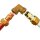 Übergang Kupferrohr x Mehrschichtverbundrohr, 15 x 16mm Winkel 90°, Messing, Klemmringverschraubung, Trinkwasser geeignet, Kupferrohr Außendurchmesser 15mm auf Verbundrohr 16x2 mm